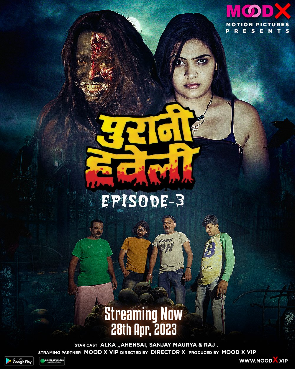 Purani Haveli (E03) MoodX Hot Web Series